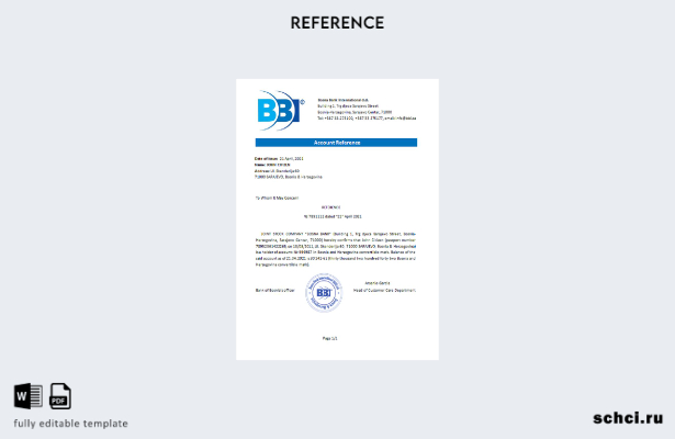цифровая загрузка справочного шаблона Internat Bosna Bank в Боснии и Герцеговине
